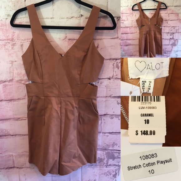 Loves A Lot Pants - NWT jumper/play suit $148 size 10
